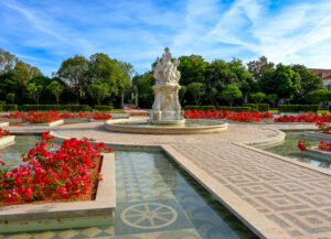 Fonte das Quatro Estações: Requalificação. Jardins do Palácio Marquês de Pombal.